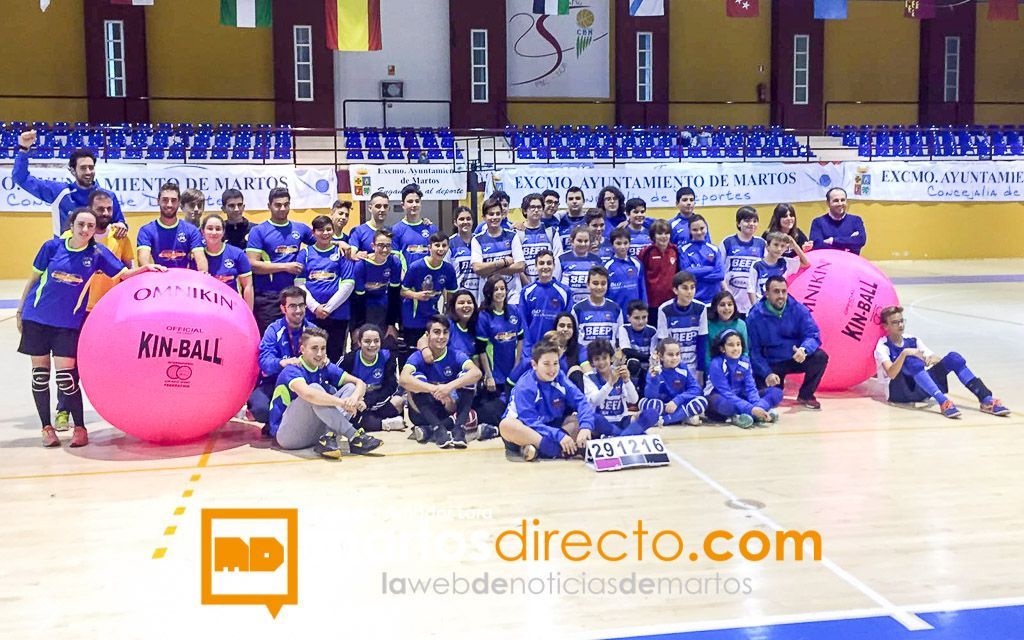 El Torneo de Kin-Ball Junior cierra las actividades del «Torneo de Navidad»