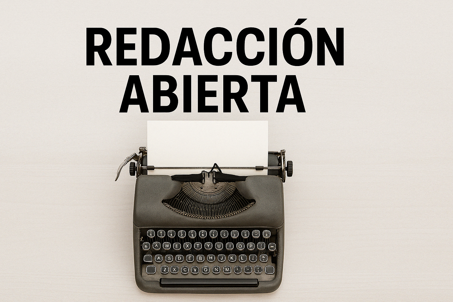 Redacción abierta